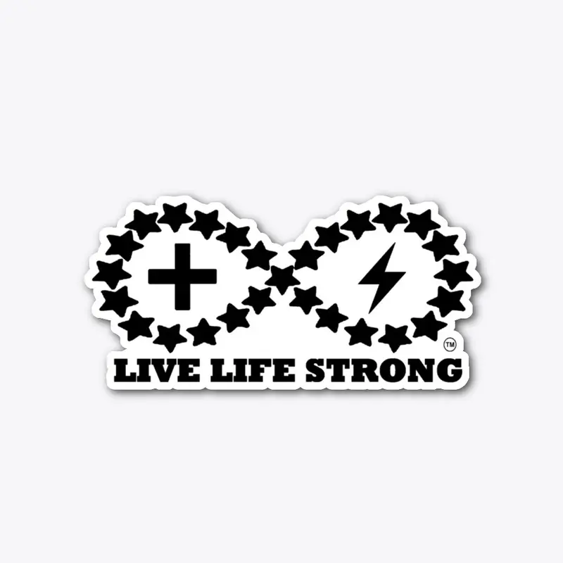 Live Life Strong Sticker 